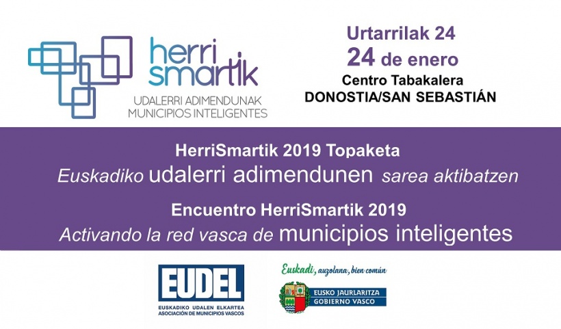 Encuentro HerriSmartik 2019, maÃ±ana 24 de enero
